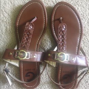 Brown sandals